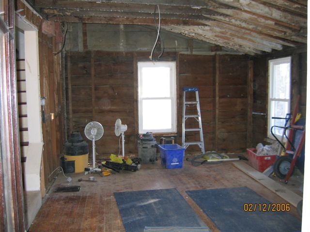 2006-02-26 Livingroom reno &amp; 11w2d Belly 010